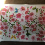 สติ๊กเกอร์ดอกไม้ สติ๊กเกอร์ติดผนัง ขนาดใหญ่ สติกเกอร์ติดกระจก แต่งบ้าน สติกเกอร์ต้นไม้ ขนาดใหญ่ Wall Sticker Home Decor DIY ส่งจากไทย