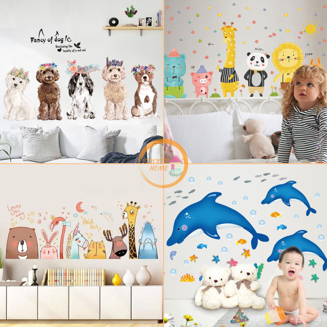 สติ๊กเกอร์ลายการ์ตูน