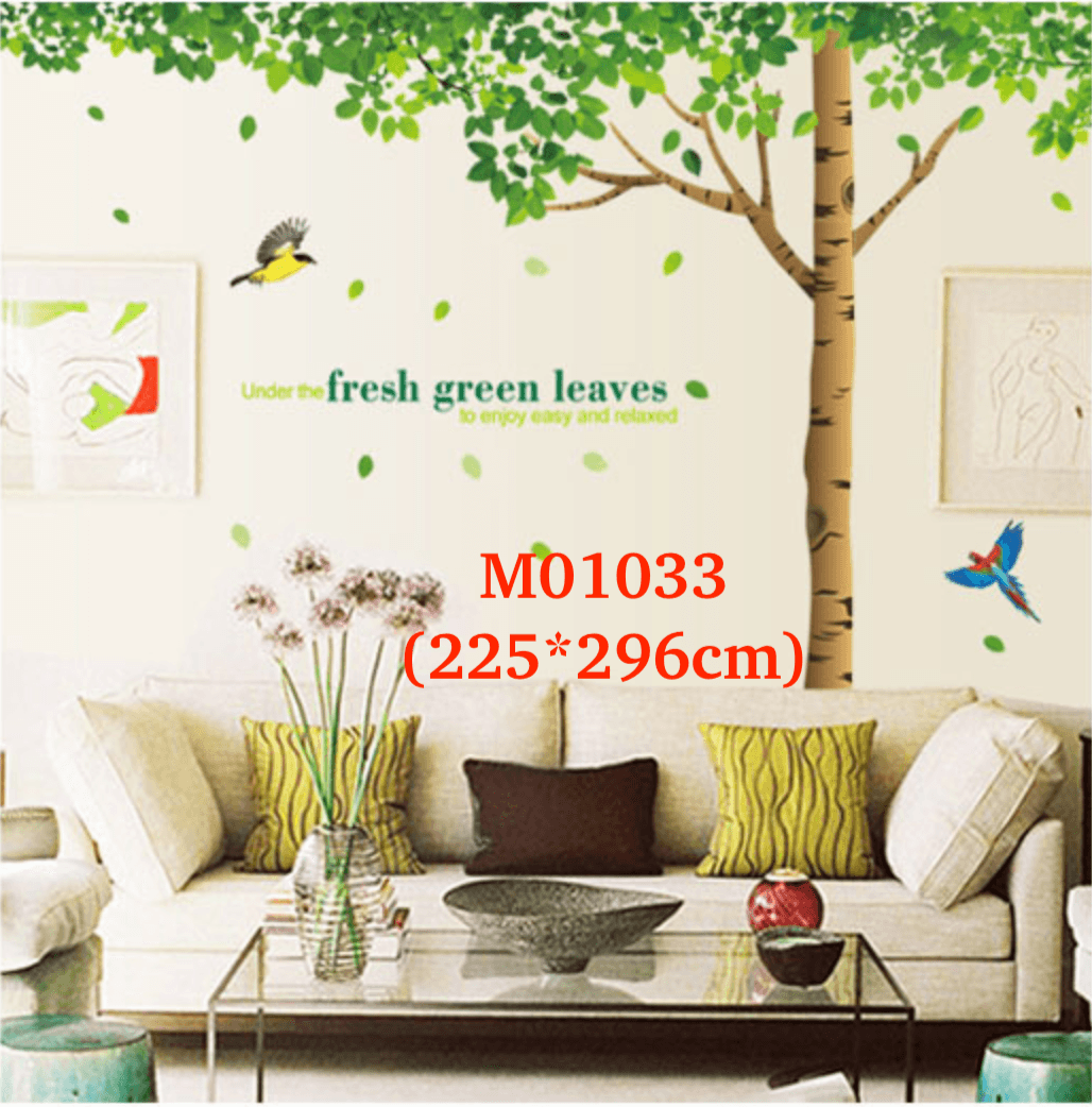 สติ๊กเกอร์ติดผนังรูปต้นไม้จัมโบ้ jumbo tree wall sticker