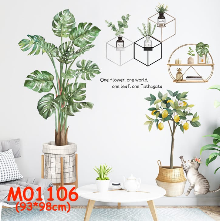 วอลเปเปอร์สติกเกอร์ติดผนัง สติ๊กเกอร์ติดผนังห้อง