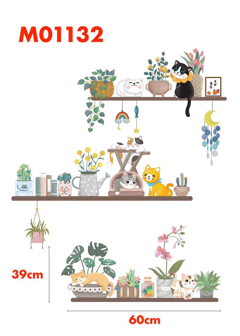 สติ๊กเกอร์ติดผนังราคาถูก