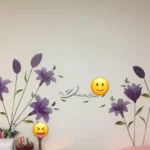 สติ๊กเกอร์ดอกไม้ สติ๊กเกอร์ติดผนัง ขนาดใหญ่ สติกเกอร์ติดกระจก แต่งบ้าน สติกเกอร์ต้นไม้ ขนาดใหญ่ Wall Sticker Home Decor DIY ส่งจากไทย