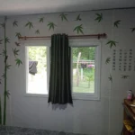 สติ๊กเกอร์ดอกไม้ สติ๊กเกอร์ติดผนัง ขนาดใหญ่ สติกเกอร์ติดกระจก แต่งบ้าน สติกเกอร์ต้นไม้ ขนาดใหญ่ Wall Sticker Home Decor DIY ส่งจากไทย