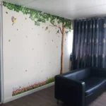 สติ๊กเกอร์ดอกไม้ สติ๊กเกอร์ติดผนัง ขนาดใหญ่ สติกเกอร์ติดกระจก แต่งบ้าน สติกเกอร์ต้นไม้ ขนาดใหญ่ Wall Sticker Home Decor DIY ส่งจากไทย