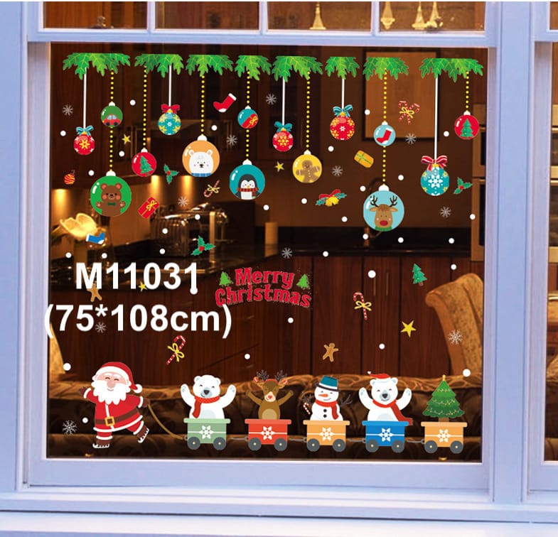 สติกเกอร์ติดผนังคริสต์มาส