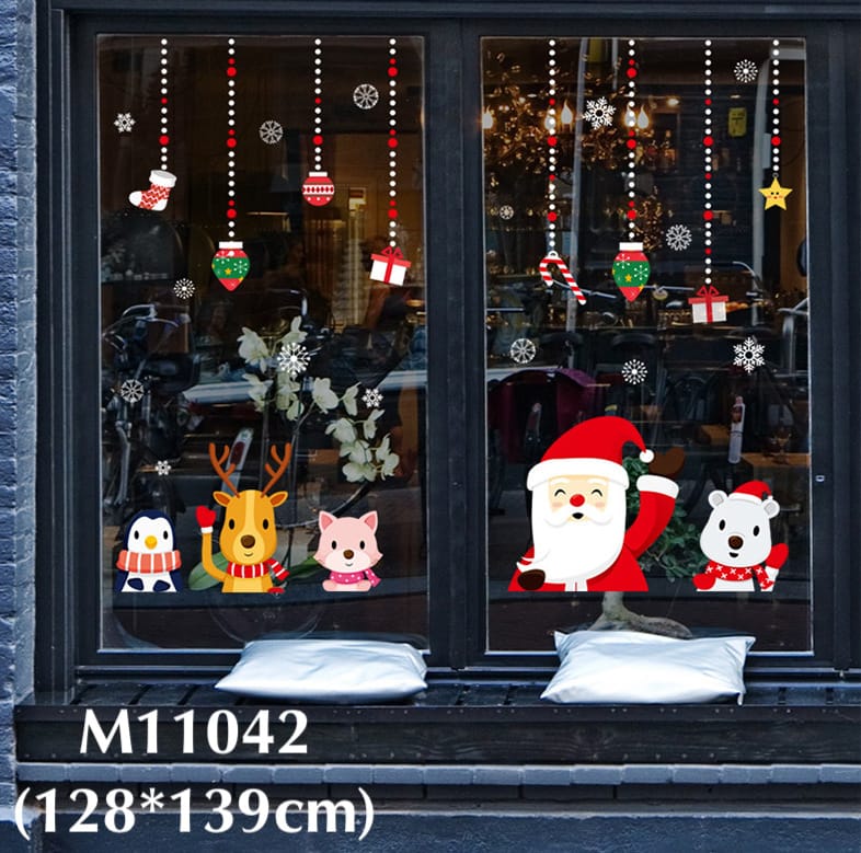 สติ๊กเกอร์คริสต์มาสขนาดใหญ่