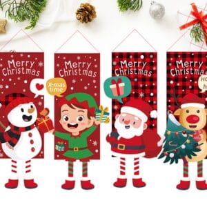 ตกแต่งคริสต์มาส´ แบนเนอร์คริสต์มาส christmas decor