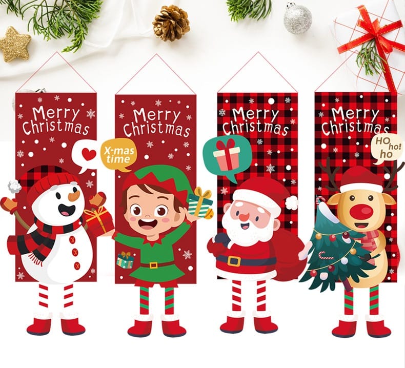 ตกแต่งคริสต์มาส´ แบนเนอร์คริสต์มาส christmas decor