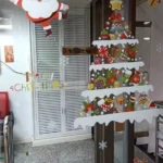 คริสต์มาสสติ๊กเกอร์ สติกเกอร์ติดกระจก ติดผนัง ตกแต่งคริสต์มาส สโนวแมน ซานตา Christmas Glass Wall Stickers