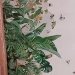 สติ๊กเกอร์ติดผนัง สติ๊กเกอร์ดอกไม้ สติกเกอร์ ลายต้นไม้ ใบไม้ แต่งบ้าน ตกแต่งร้าน วอลเปเปอร์ สติ๊กเกอร์ติดกระจก ส่งจากไทย