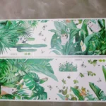 สติ๊กเกอร์ติดผนัง สติ๊กเกอร์ดอกไม้ สติกเกอร์ ลายต้นไม้ ใบไม้ แต่งบ้าน ตกแต่งร้าน วอลเปเปอร์ สติ๊กเกอร์ติดกระจก ส่งจากไทย