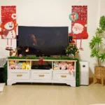 คริสต์มาสตกแต่ง แบนเนอร์คริสต์มาส ธง เรนเดียร์ ตกแต่ง สโนวแมน ซานตา แต่ง Christmas Flags Banners Xmas Decor