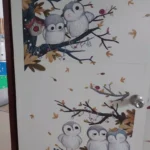 สติกเกอร์รูปสัตว์ ลายการ์ตูน สติ๊กเกอร์ติดผนัง  ตกแต่งห้องเด็ก แต่งห้องเรียน Cartoon Wall Stickers