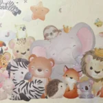 สติกเกอร์รูปสัตว์ ลายการ์ตูน สติ๊กเกอร์ติดผนัง  ตกแต่งห้องเด็ก แต่งห้องเรียน Cartoon Wall Stickers